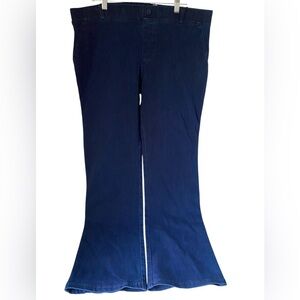 Betabrand Denim Pants Blue Size 2XL New